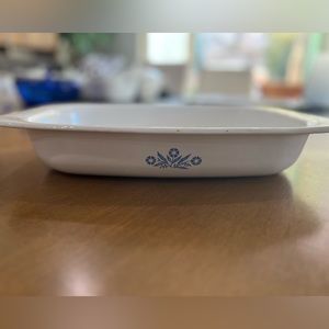 CORNING WARE Cornflower Roaster P-21